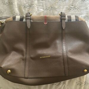 Burberry Diaper bag (lightly used)